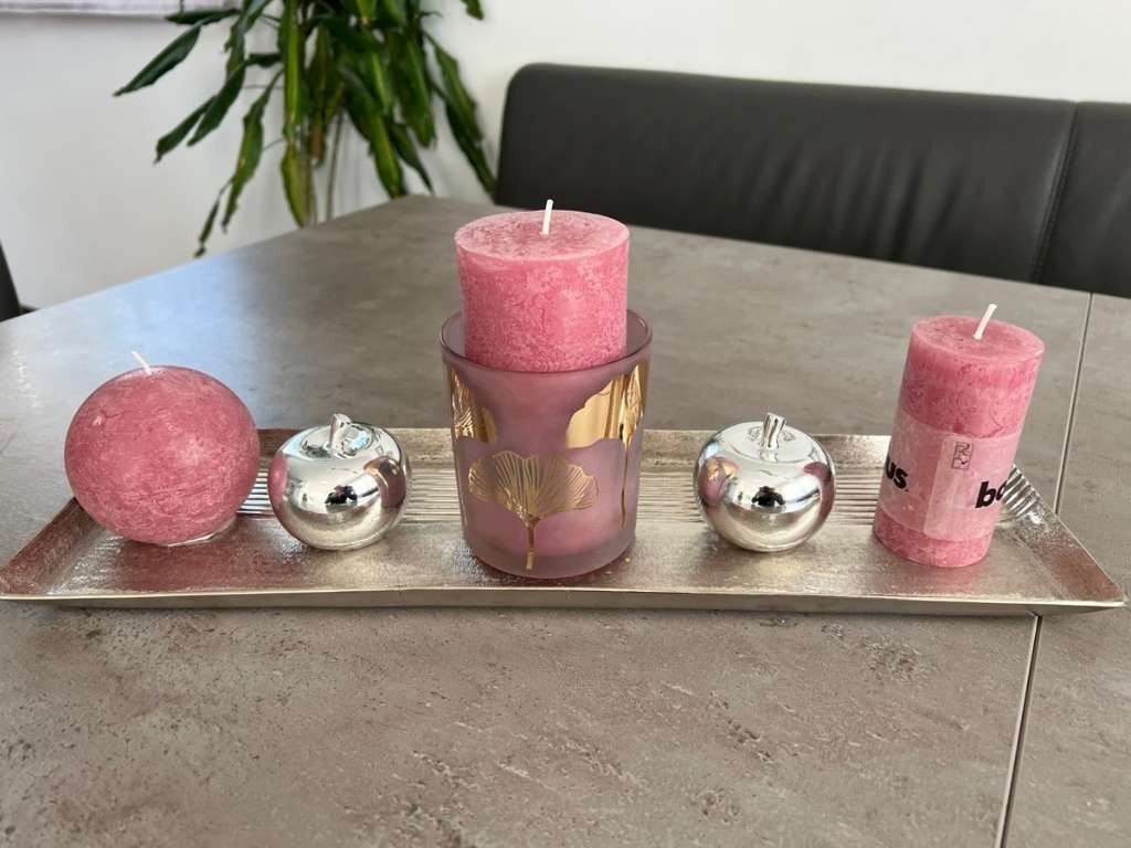Conjunto de velas decorativas